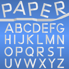 Paper font