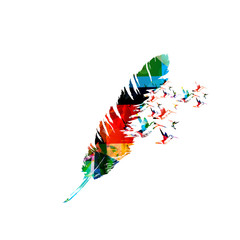 Creative feather design