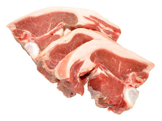 Raw Lamb Chops