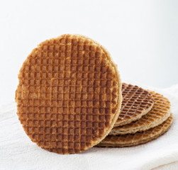 Dutch Waffles close up