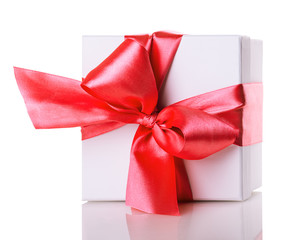 white gift box