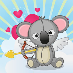 Fototapeta premium Cupid Koala