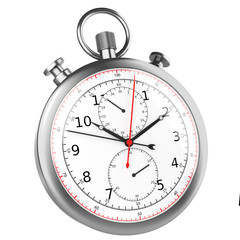 Stop watch isolated