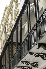 cast-iron balconies, Brighton