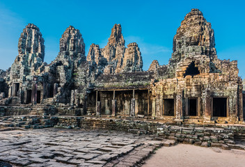 Naklejka premium prasat bayon temple Angkor Thom Cambodia
