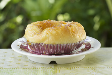 Egg bun Danish Pastry