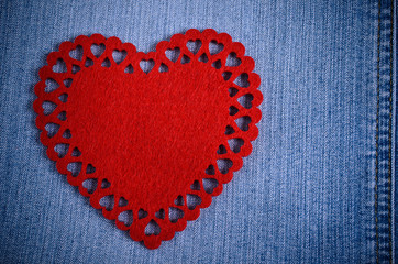 The background for Valentine's Day.