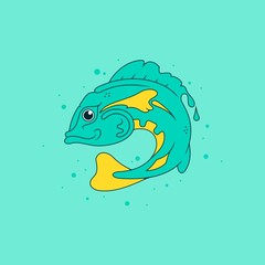 Fish / Vector illustration
