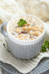 Mushroom soup