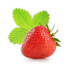 Strawberries isolated