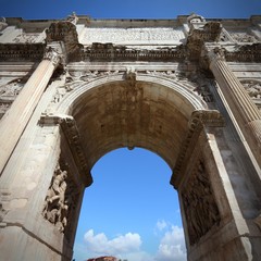 Obraz premium Arch of Constantine in Rome