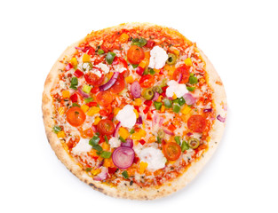 pizza with vegetables