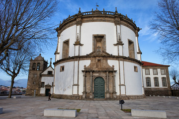 Church of Monastery of Serra do Pilar in Portugal