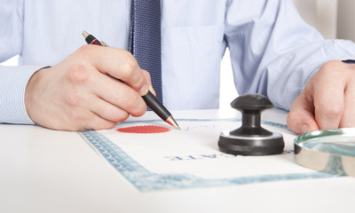 Lawyer, notary