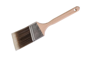 Painters brush on white background