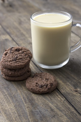 Cookies and milk