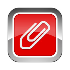 Chrome Square Button 