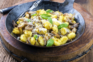 Gnocchi with Mushroom