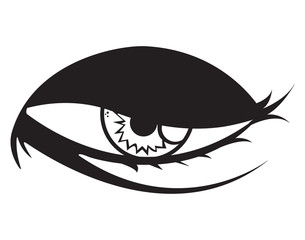Open eye