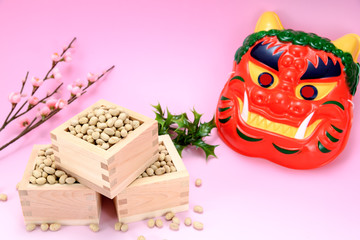 行事 節分 煎り大豆