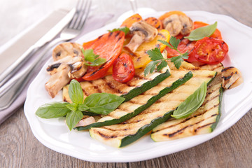 grilled vegetables