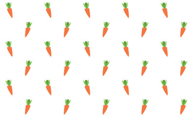 Carrots seamless background