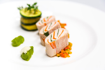 Delicious gourmet food