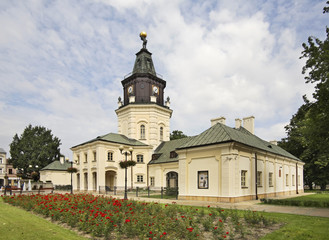 Fototapeta na wymiar Former town hall in Siedlce. Poland