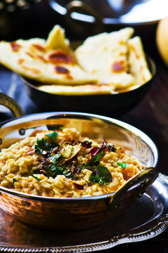 dhal with pumpkin. Indian cuisine