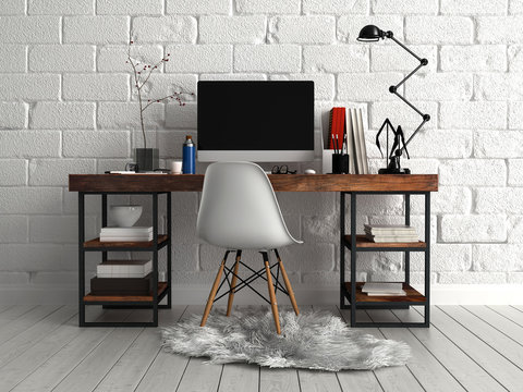 Front View of Personalized Architectural Worktable