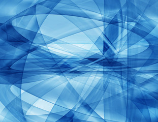 Abstract background-Blue waves