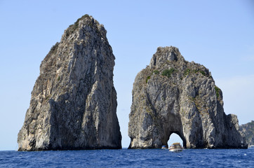 Fototapeta na wymiar Arco en Capri