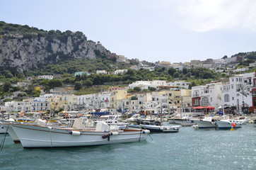 Fototapeta na wymiar Isla de Capri