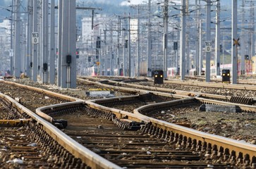 Schienen - Zugverkehr