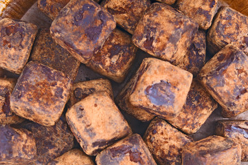 Fresh chocolate truffles