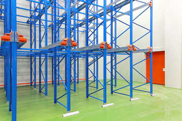 Empty new warehouse
