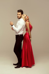 Fototapeta premium Attractive young couple