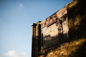 Derelict London Council House