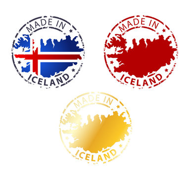 made in Iceland stamp