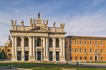Naklejka premium Archbasilica of St. John Lateran, Rome