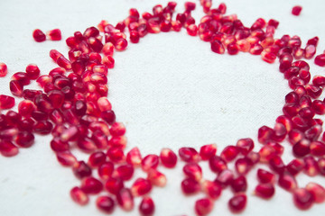 Pomegranate heart
