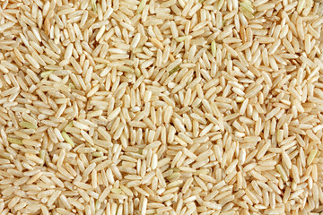 Unpolished rice background