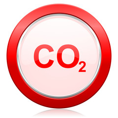 carbon dioxide icon co2 sign