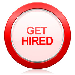 get hired icon