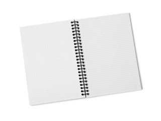 Ring binder isolated on white