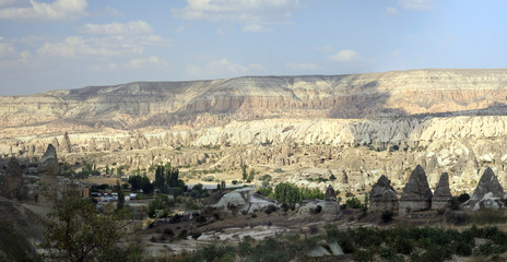 Fototapeta na wymiar Fairy Chimneys in Cappadocia