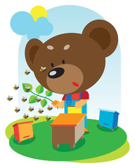 Fototapeta premium animal baby_bear