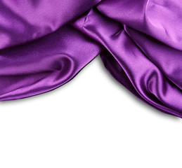Purple silk