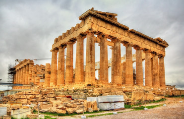 Obraz premium View of the Parthenon in Athens - Greece