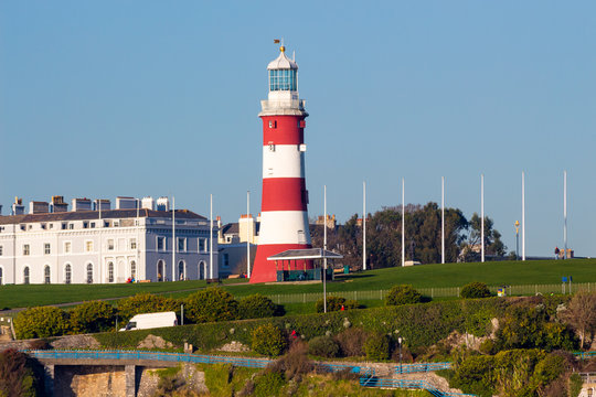 Plymouth Hoe From Mount Batten